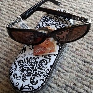 Brighton Black Handmade Sabrina Sunglasses NWT